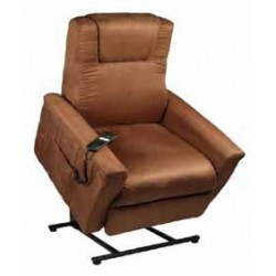 Πολυθρόνα ηλεκτρική ανακλινόμενη καφέ