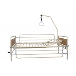 Νοσοκομειακό Κρεβάτι Κλίνη με 1 μανιβέλα με ανύψωση πλάτης χειροκίνητο μονόσπαστο