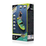 Bestway Freesoul Tech Convertible SUP board 65310, 340x89x15 cm 