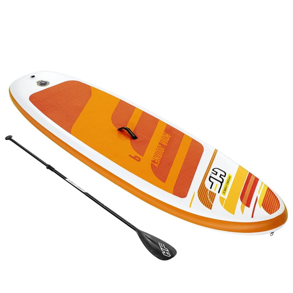 Hydro-Force™ SUP Touring Board Aqua Cruise – 320 X 76 X 12 Cm, Aufblasbar, 110 Kg Traglast, Mit Rucksack, Leash Und Abnehmbarer Finne