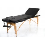 RestPro Classic 3  Black Κρεβάτι Μασάζ Φυσικοθεραπείας Βαλίτσα