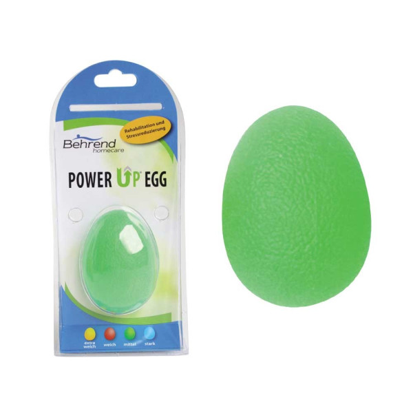 Power Up Hand Trainer Μπαλάκι Ωοειδές Σιλικόνης / μέτριο