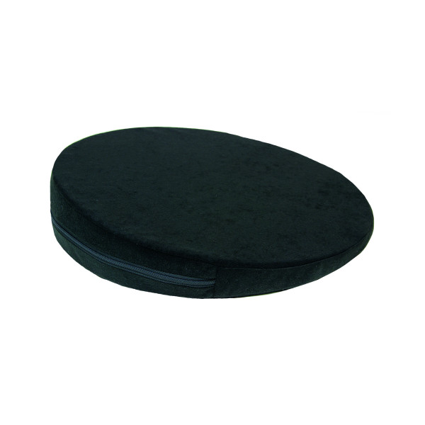 Μαξιλάρι σφήνα Black Round καθίσματος με κλίση