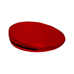 Μαξιλάρι σφήνα Red Round καθίσματος με κλίση