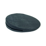 Μαξιλάρι σφήνα Grey Round καθίσματος με κλίση