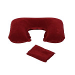 ΜΑΞΙΛΑΡΙ ΑΥΧΕΝΑ ΑΕΡΟΣ ΦΟΥΣΚΩΤΟ NECK TRAVEL WINERED