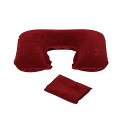ΜΑΞΙΛΑΡΙ ΑΥΧΕΝΑ ΑΕΡΟΣ ΦΟΥΣΚΩΤΟ NECK TRAVEL WINERED
