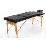 RestPro Classic 3  Black Κρεβάτι Μασάζ Φυσικοθεραπείας Βαλίτσα